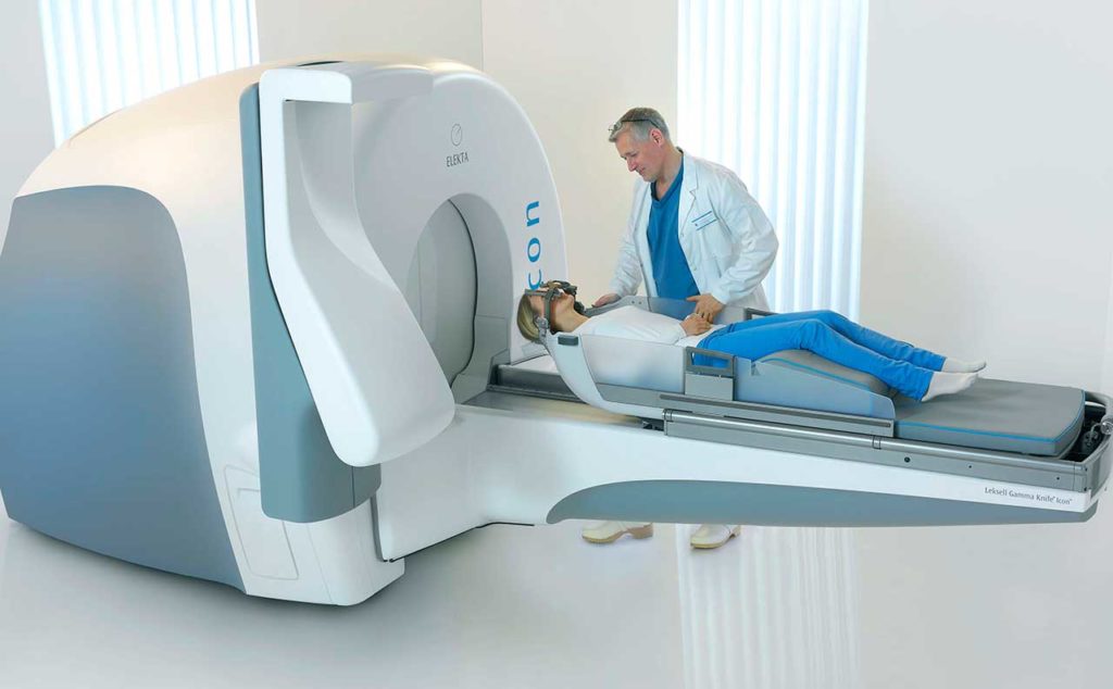 macchinario per la terapia gamma knife