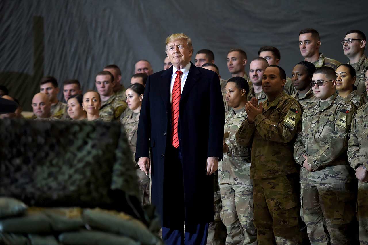 TRUST IN GOD, TRUST IN TRUMP, TRUST IN THE MILITARY