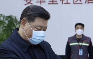 MASCHERINE AMARE PER XI JINPING